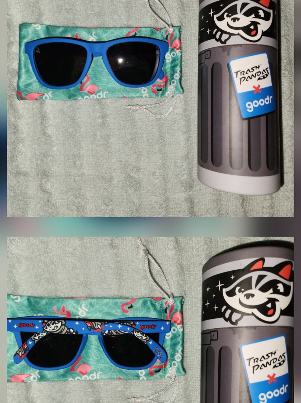 goodr X Trash Pandas Collab Sunglasses